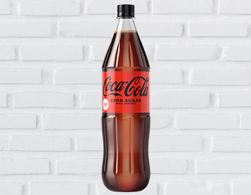 Produktbild Coca-Cola zero 1,0l